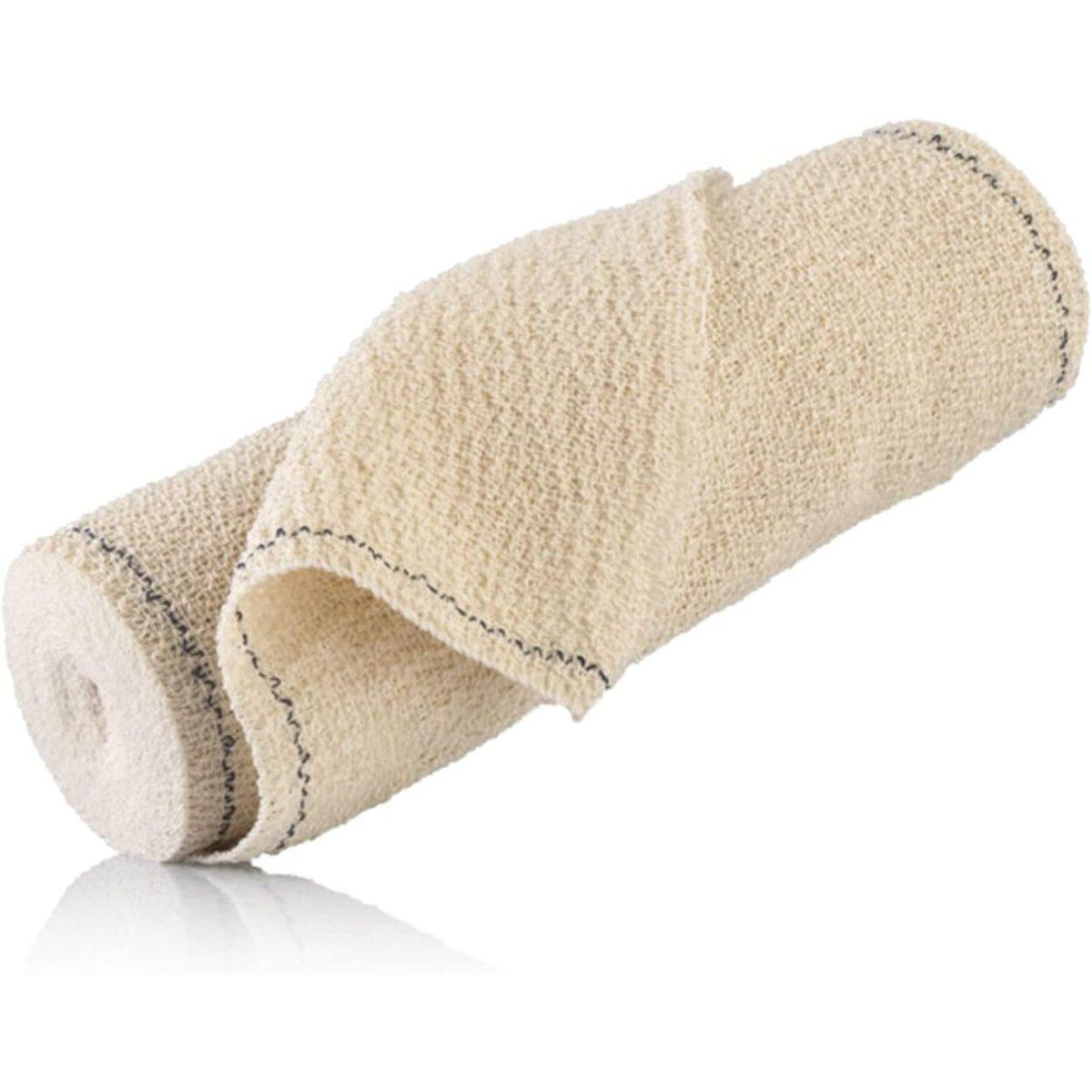 Labor Pro - Benda Elasticizzata riutilizzabile in crepe di cotone 20cm x 5m