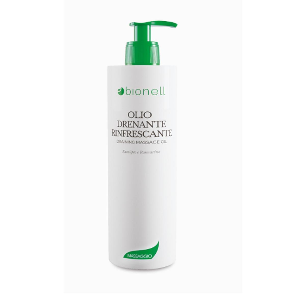 Bionell - Olio Massaggio Drenante Rinfrescante 500 ml