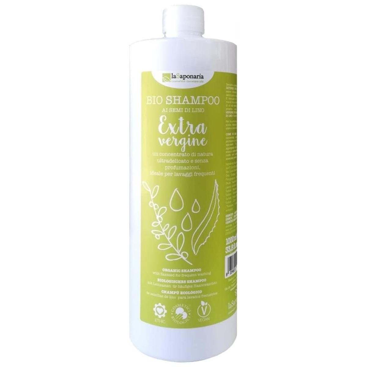 La Saponaria Shampoo Bio Extra Vergine 1000 ml