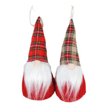 Casa e Benessere Gnomi di Natale Barba Folta Scandinavi (pezzo singolo) (elfi XL 18cm con gancio)