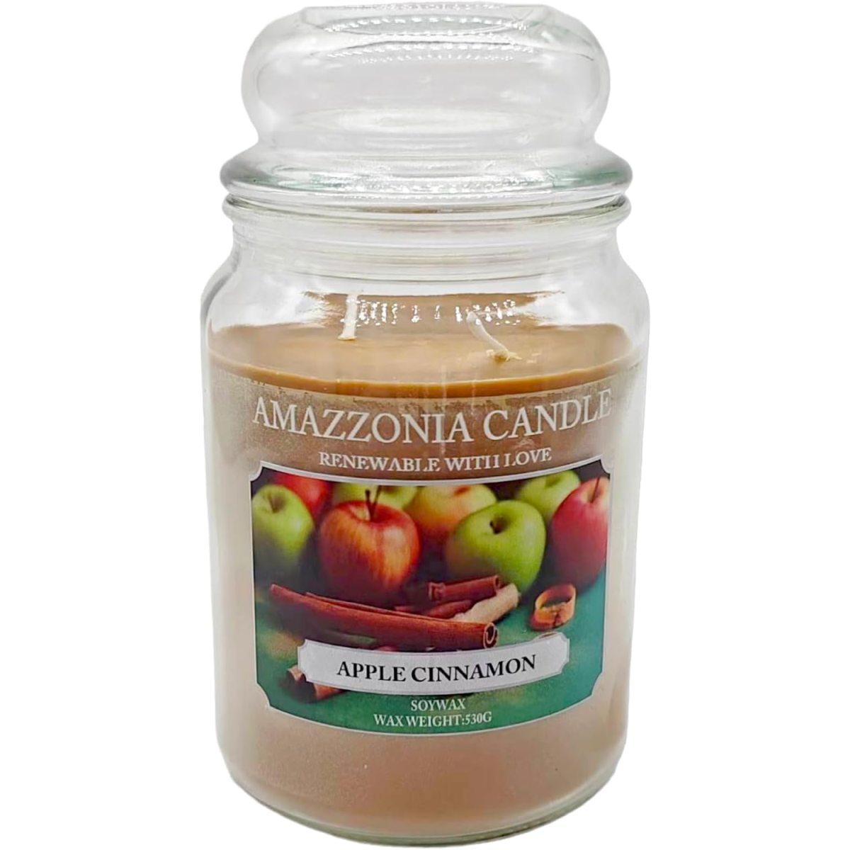Amazzonia Candle Apple Cinnamon - 530 gr