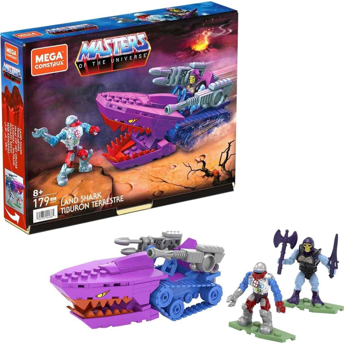 Mega Construx Masters of the Universe Land Shark - Set di Costruzioni - Damaged Package