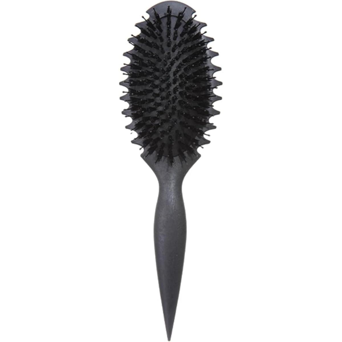 Jamila Bounce - Spazzola per capelli ricci Multifunzionale (OVAL BLACK)