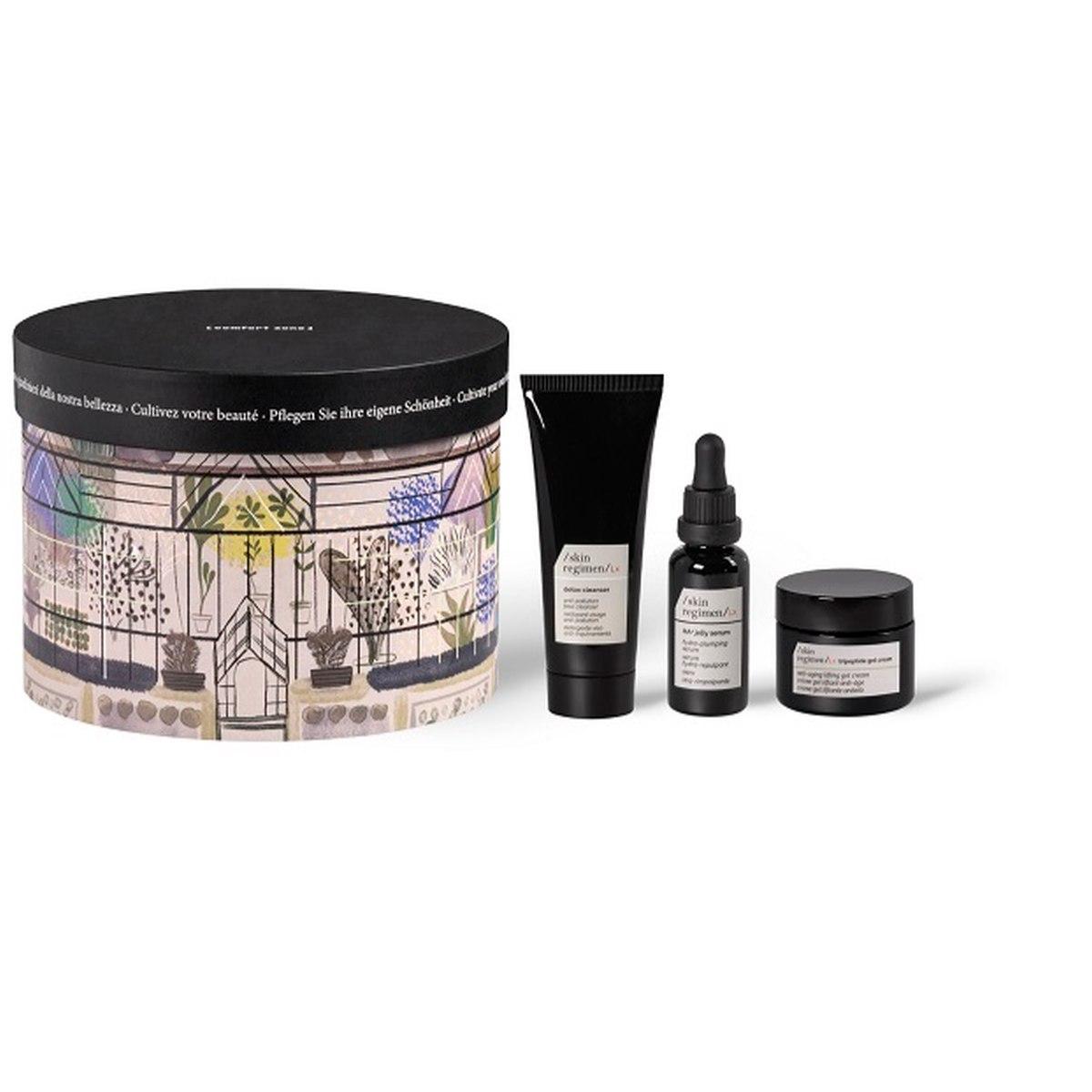 Skin Regimen -  Winter Garden Hydra Plumpling Face Kit ( Detox Cleanser 75 ml - Ha Jelly Serum 30 ml - Tripeptide Gel Cream 50 ml )