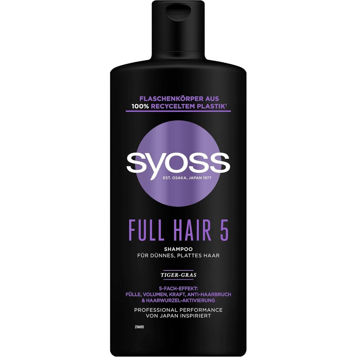 Syoss - Shampoo Full Hair 5 -   440 ml