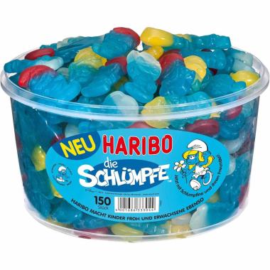 Haribo - Puffi Gomma 150 pz - Cesto da 1,35 kg
